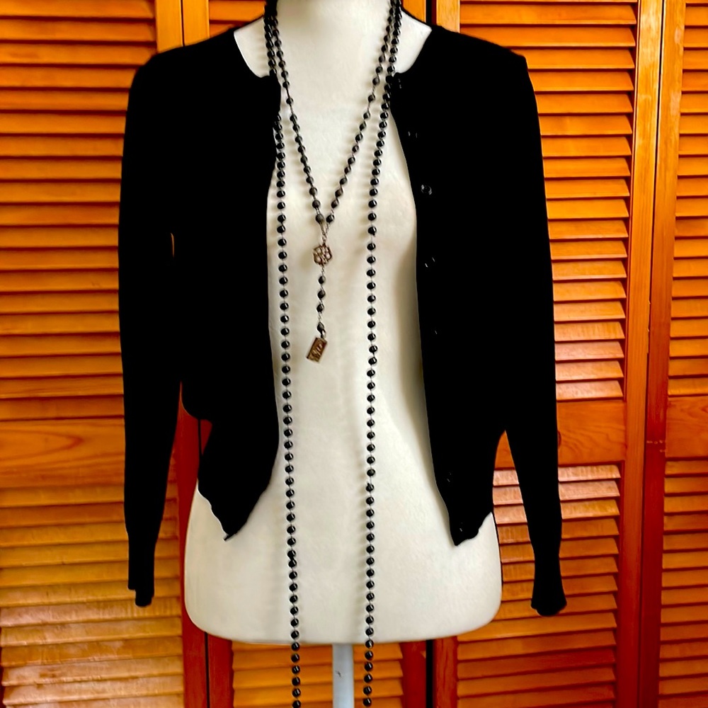 August Silk Cardigan